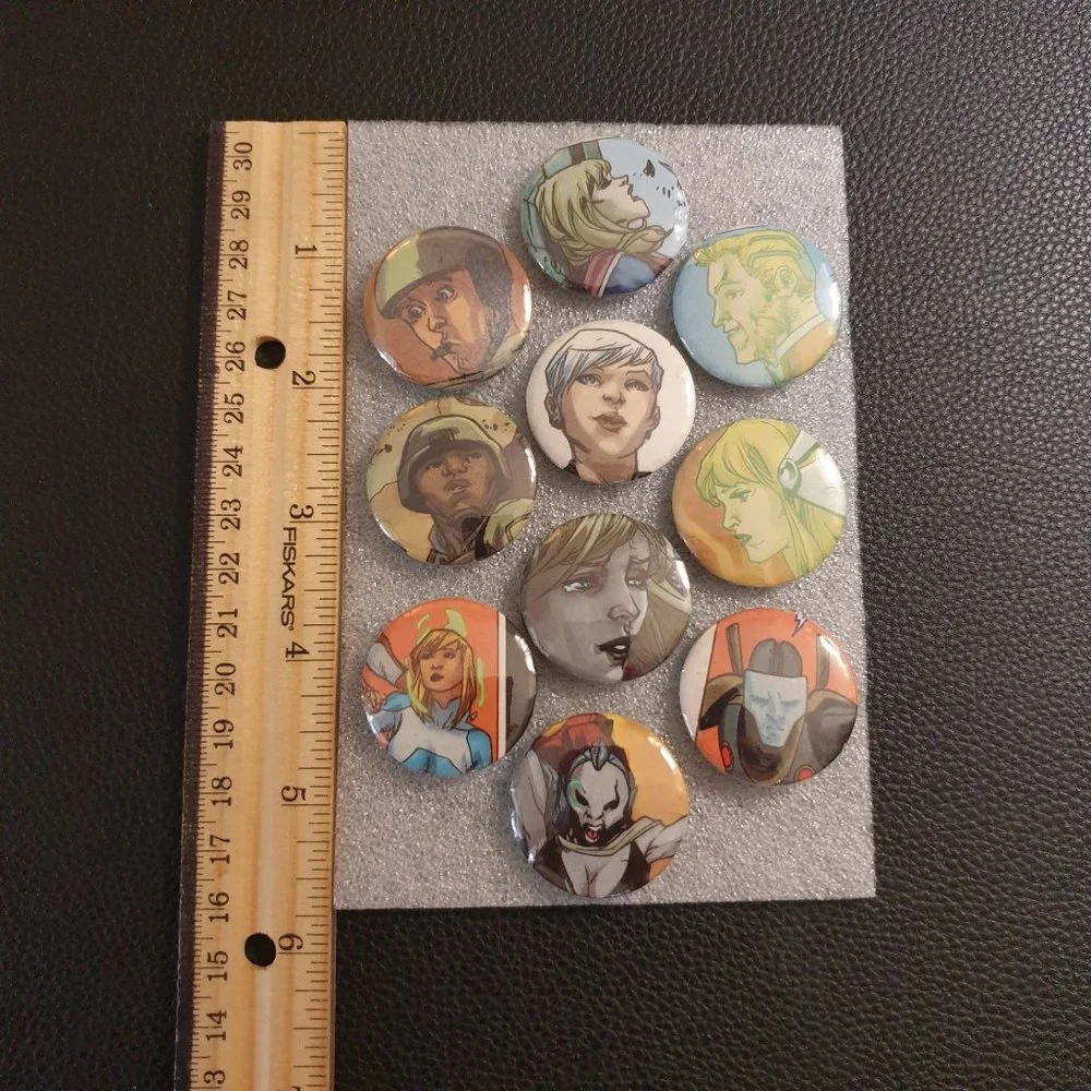 Personally Made by Donovan buttons this